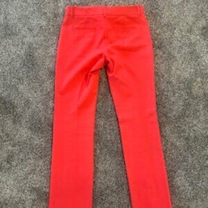 EXPRESS Editor Pants, Size 4L, RED